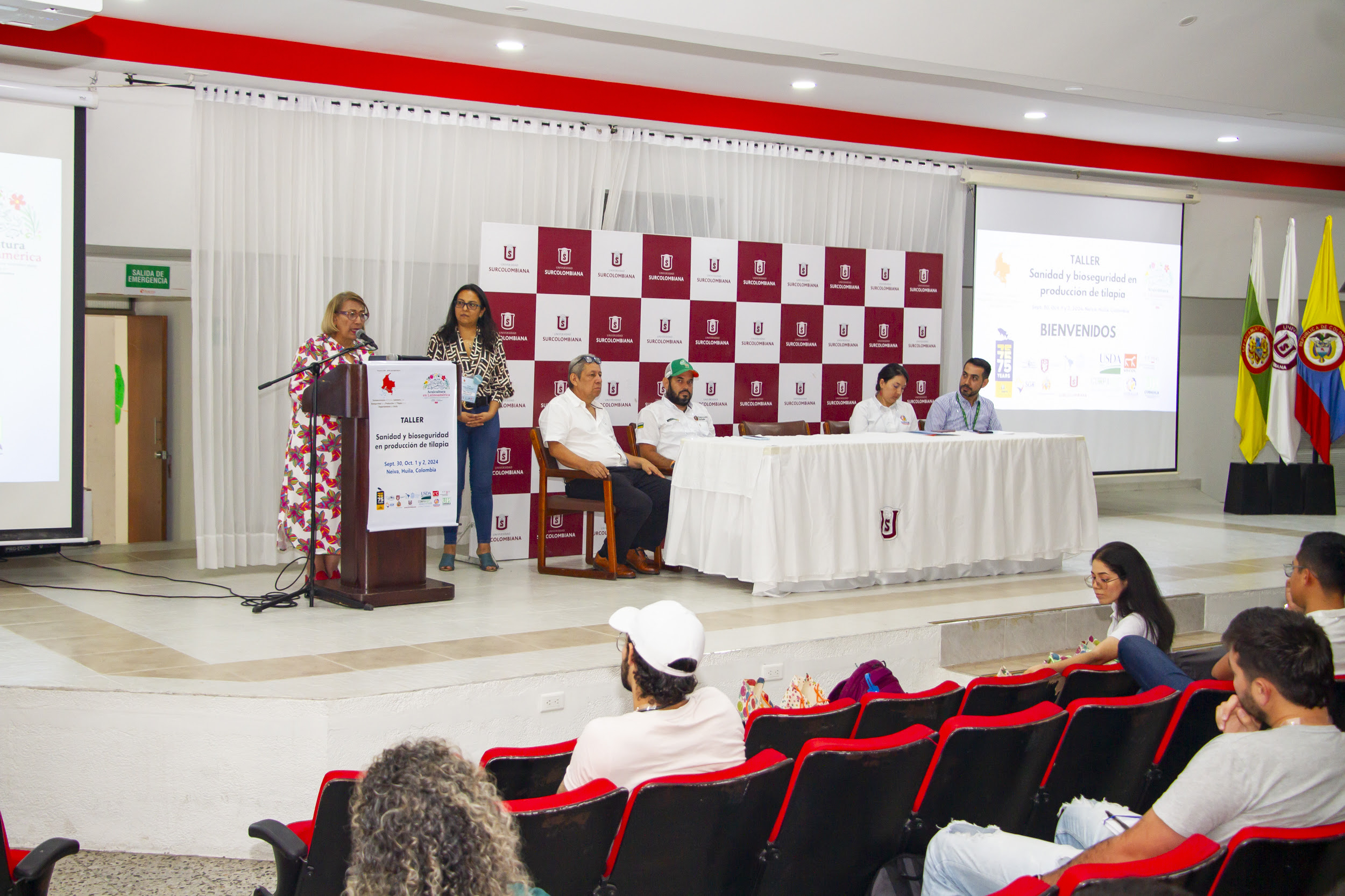 Inició en la USCO Taller Internacional sobre Sanidad y Bioseguridad en la Producción de Tilapia