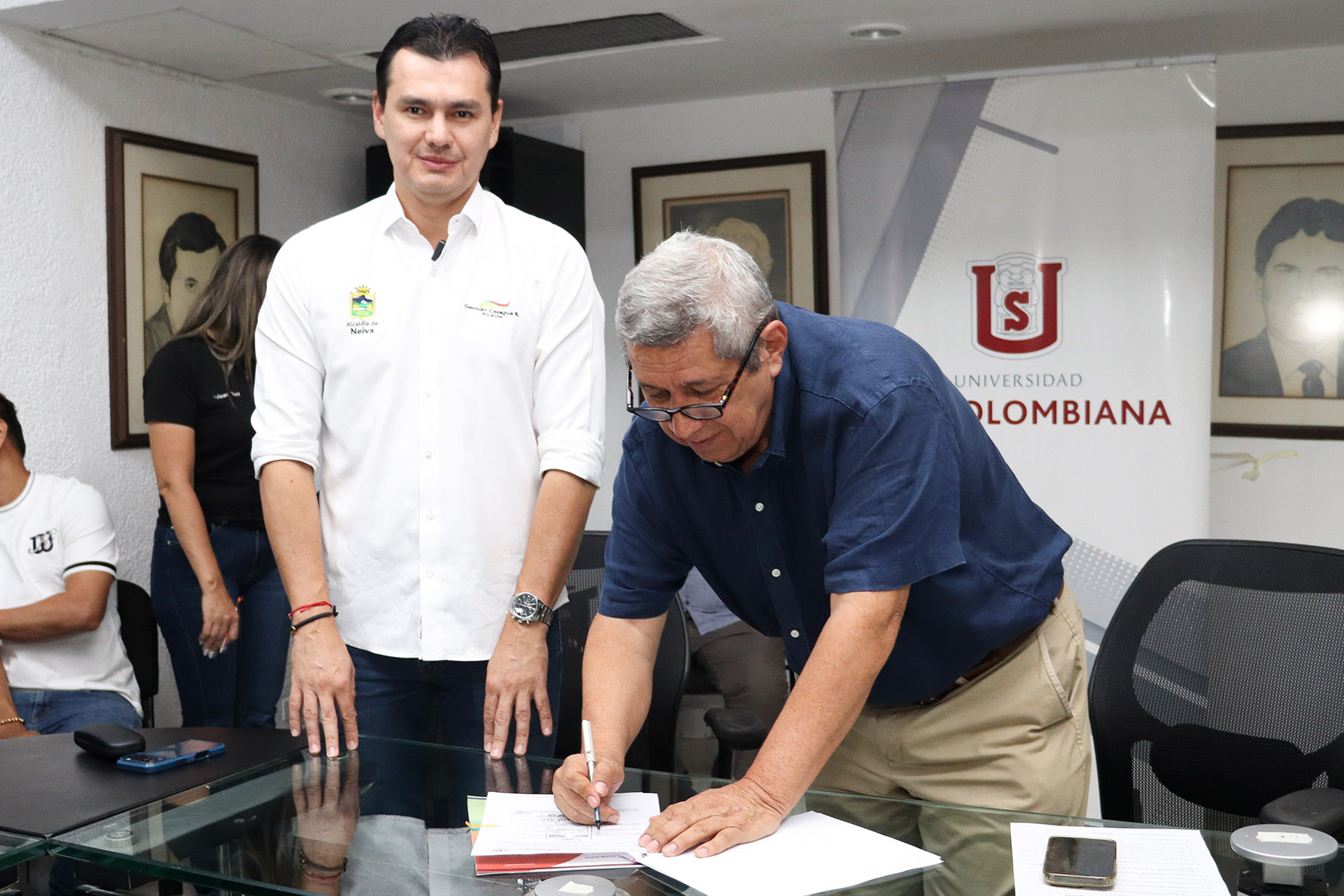 USCO y Alcaldía de Neiva firmaron convenio que articula la educación media con la superior