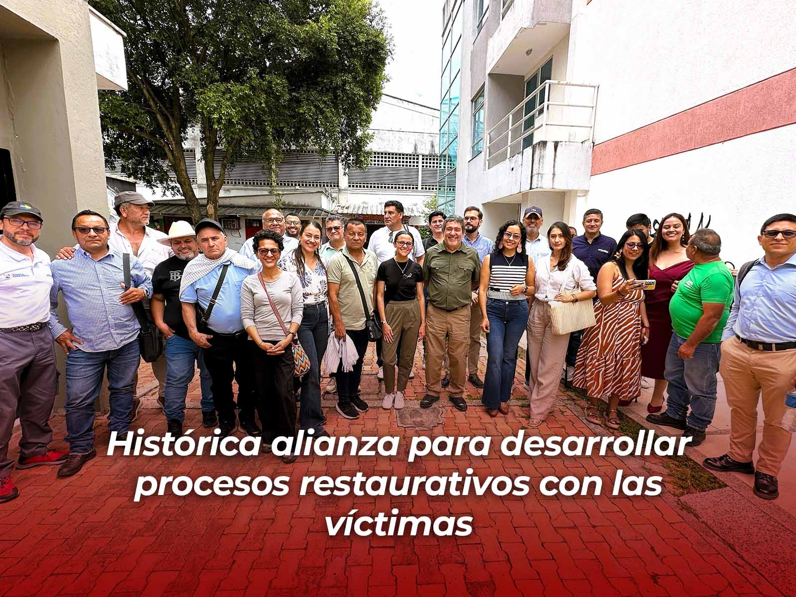 Histórica alianza para desarrollar procesos restaurativos con las víctimas